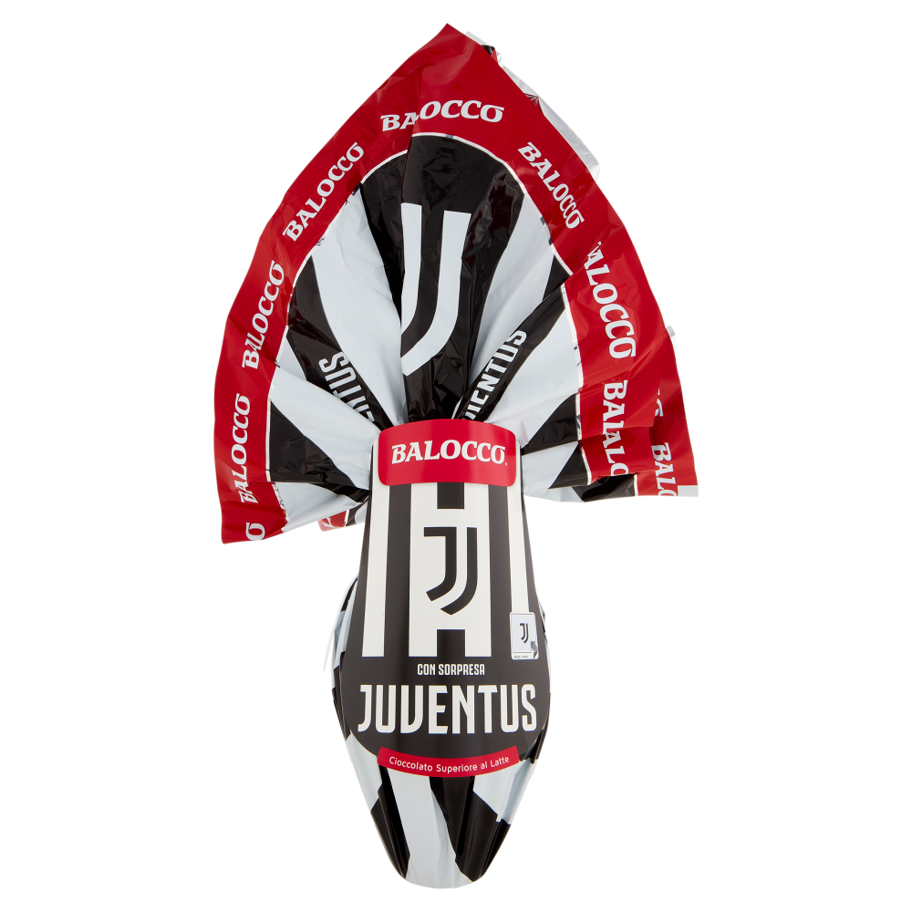 Balocco Uovo Cioccolato Superiore al Latte Juventus 240 g