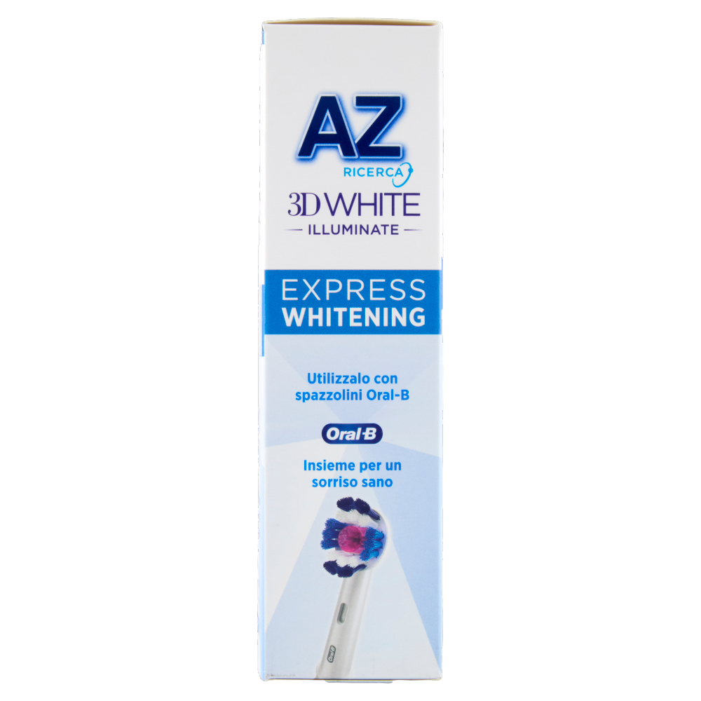 AZ Ricerca Dentifricio 3D White Illuminate Express Whitening Bianco Fresh 50 ml