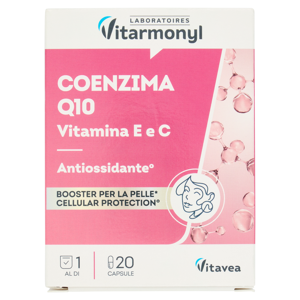 Laboratoires Vitarmonyl Coenzima Q10 Vitamina E e C 20 Capsule 7,70 g