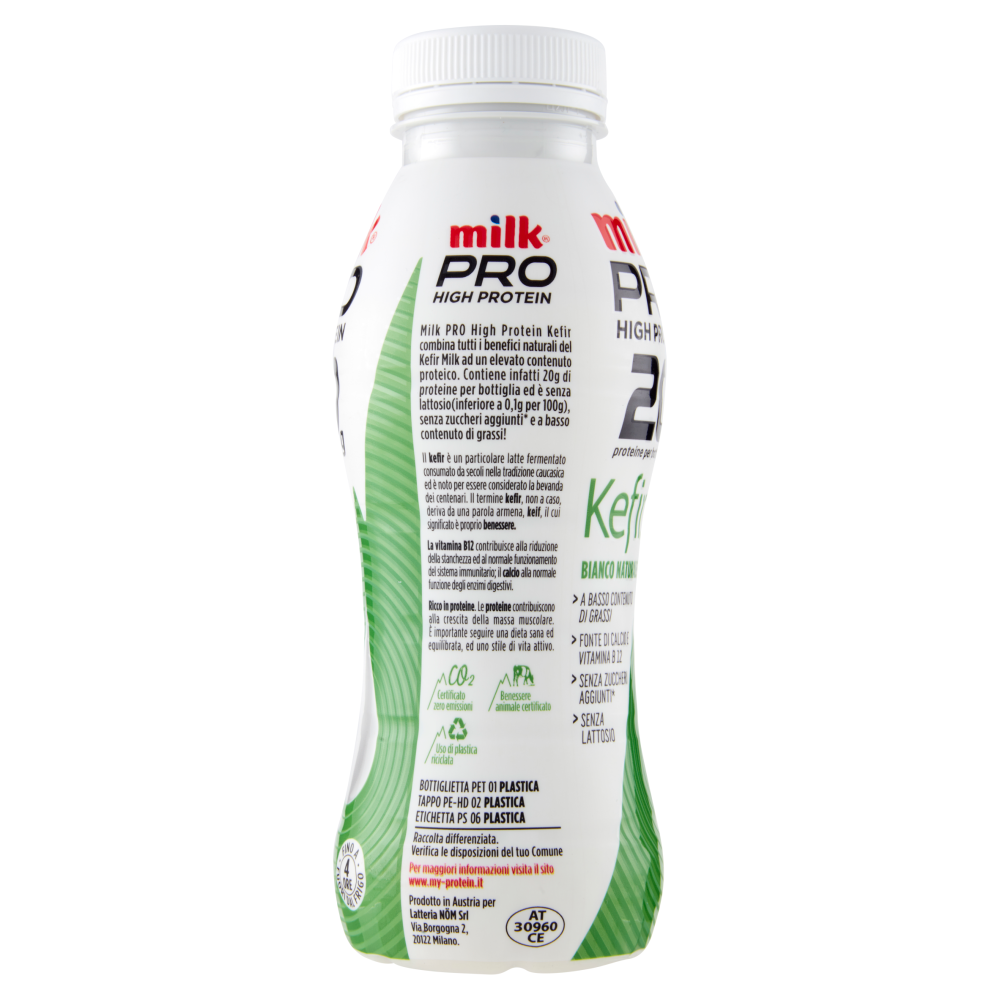Milk Pro High Protein 20g Kefir Bianco Naturale 300 g
