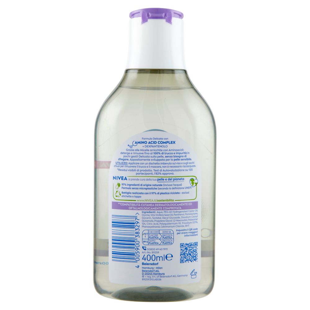 Nivea Acqua Micellare Delicata per Pelli Sensibili 400 ml
