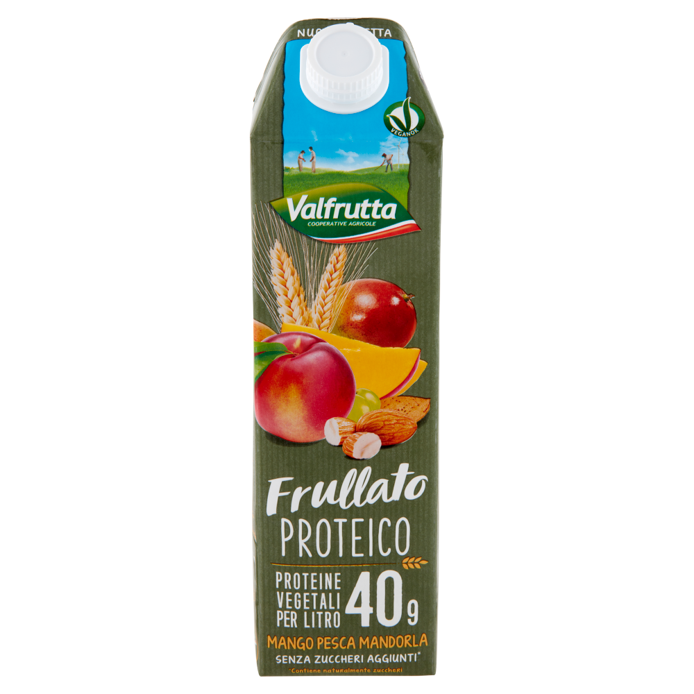 Valfrutta Frullato Proteico Mango Pesca Mandorla 1000 ml