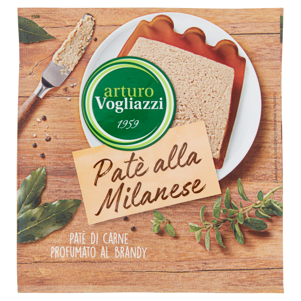 arturo Vogliazzi Patè Milanese 250 g