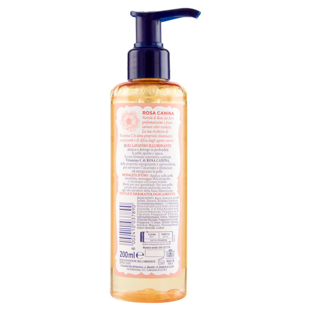 Acqua alle Rose Gel Lavaviso Illuminante 200 ml