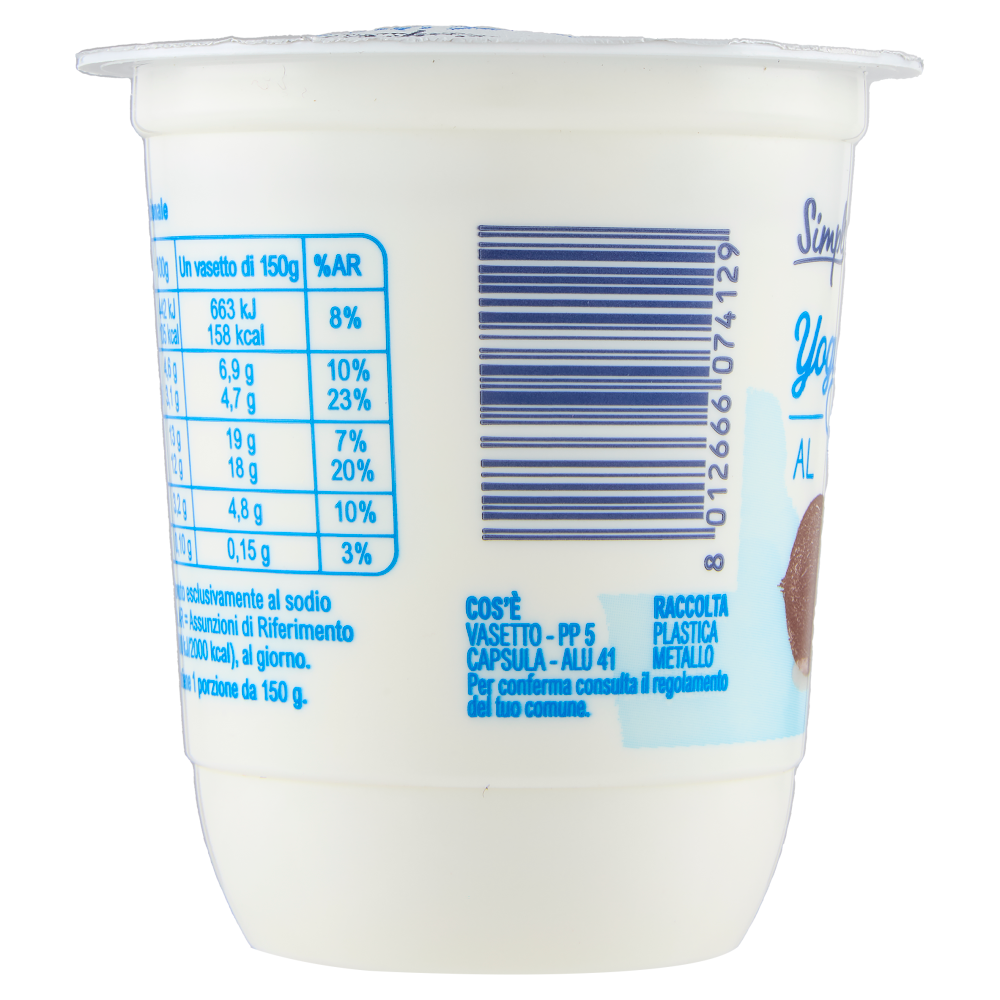 Simpl Yogurt intero al Cocco 150 g