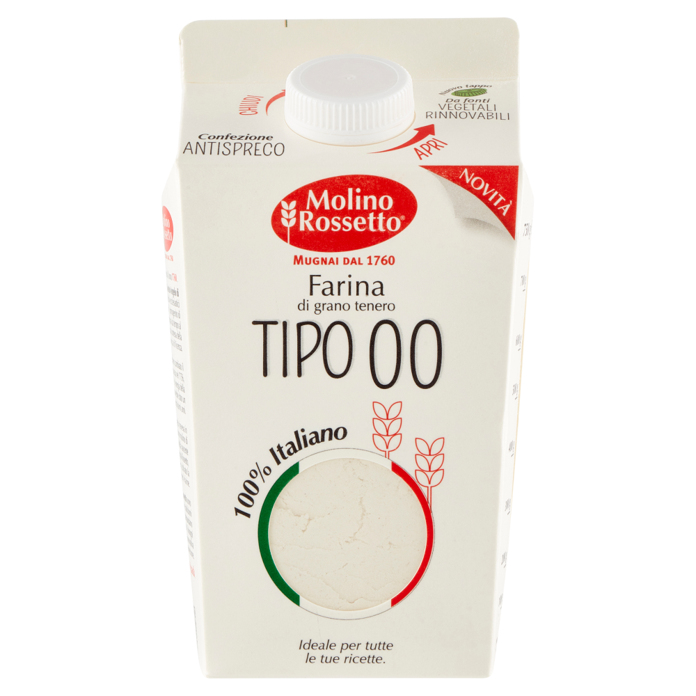 Molino Rossetto Farina di grano tenero Tipo 00 750 g
