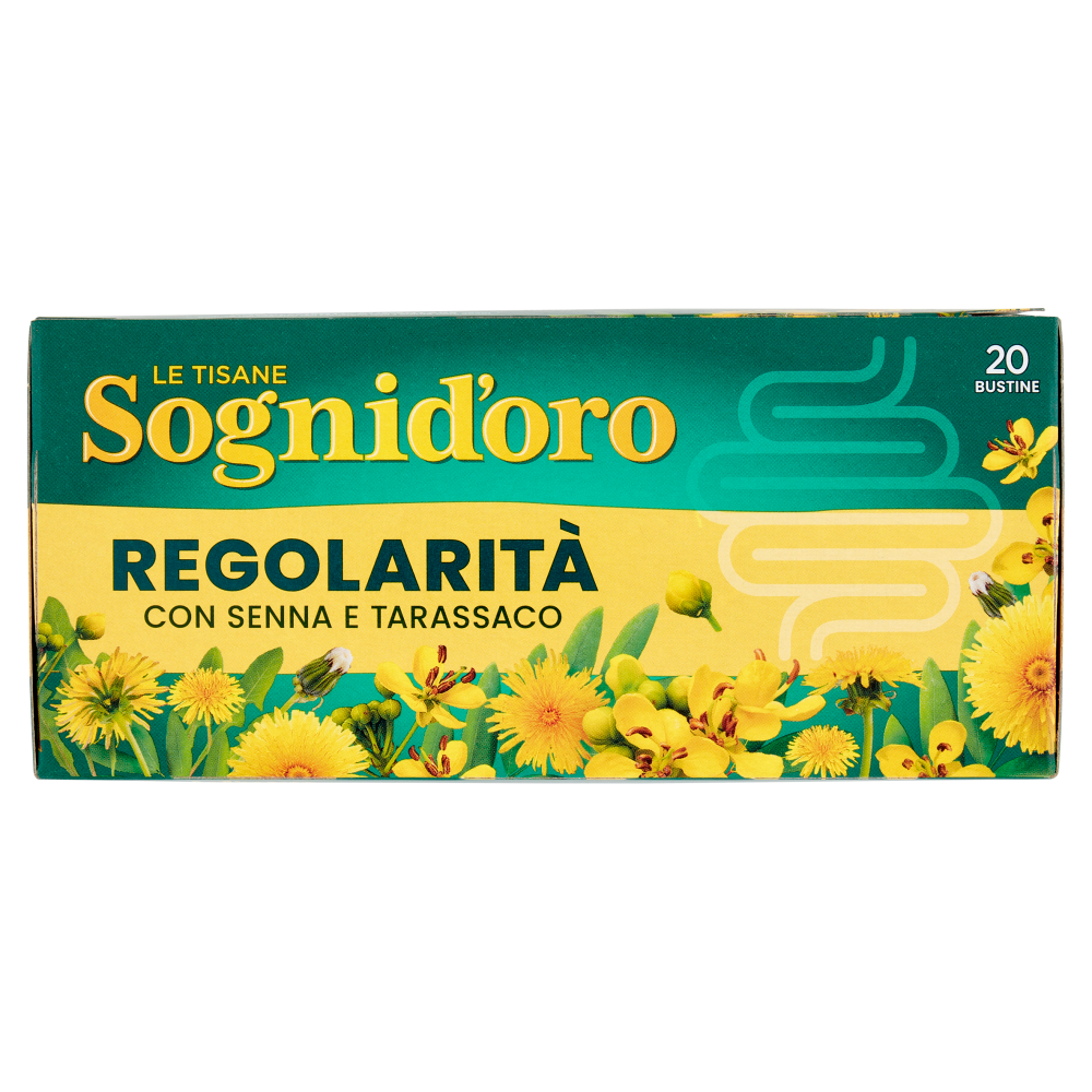 Sognid'oro le Tisane Regolarità con Senna e Tarassaco bustine 20 x 2 g