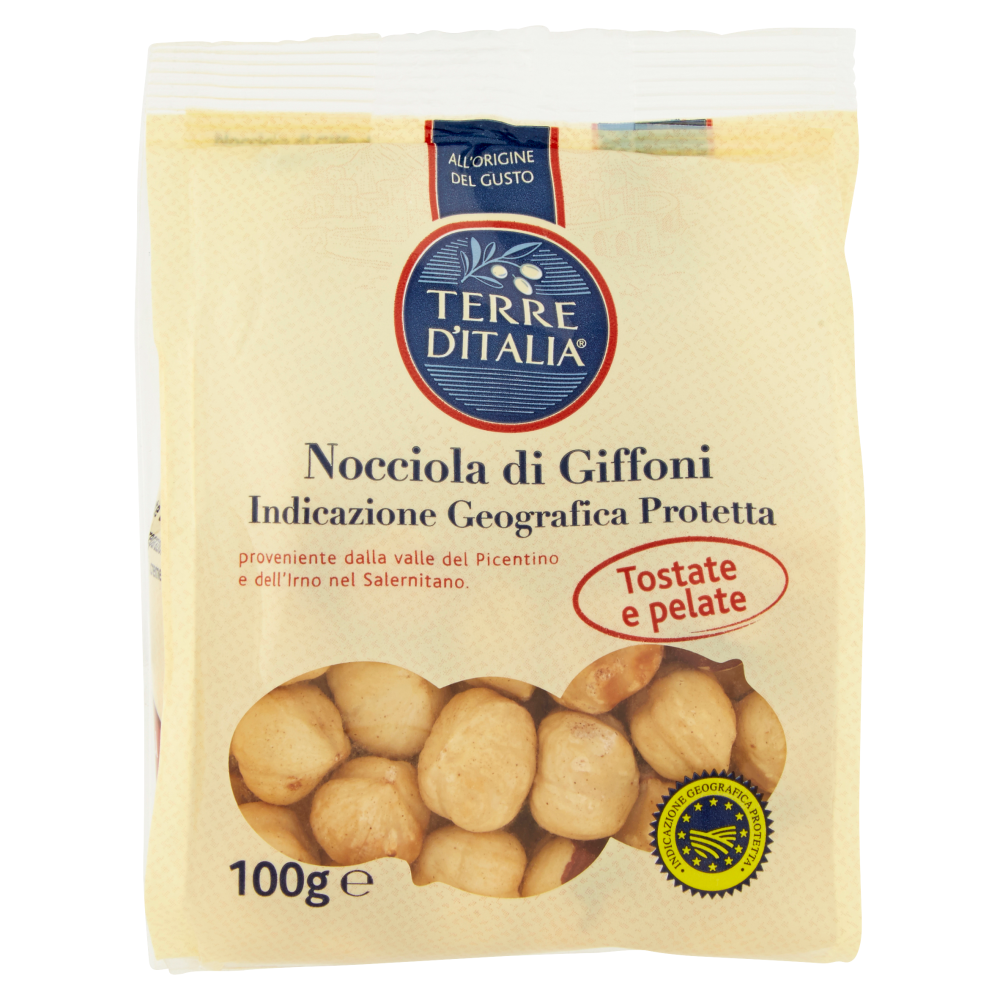 Terre d'Italia Nocciola di Giffoni Indicazione Geografica Protetta 100 g