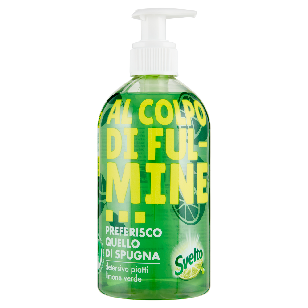 Svelto detersivo piatti limone verde 450 ml