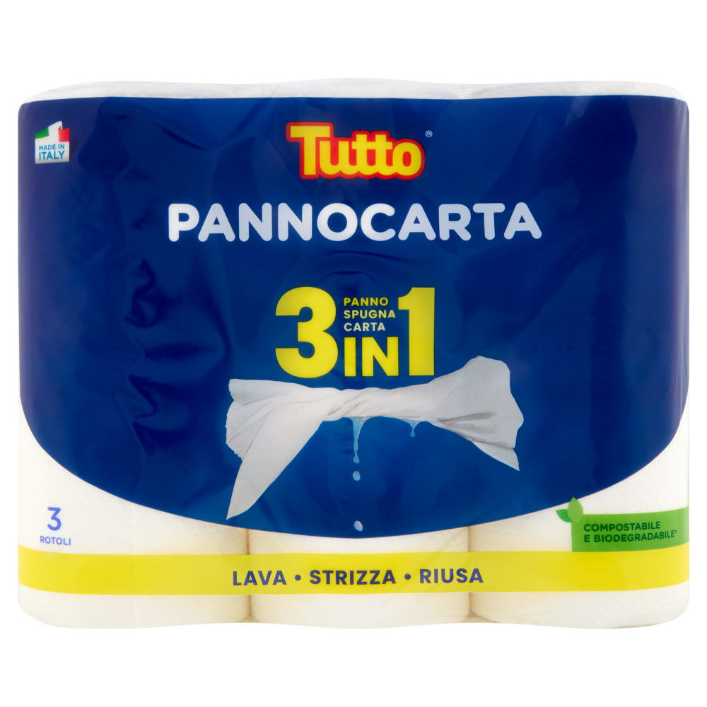 Tutto Pannocarta 3in1 3 pz