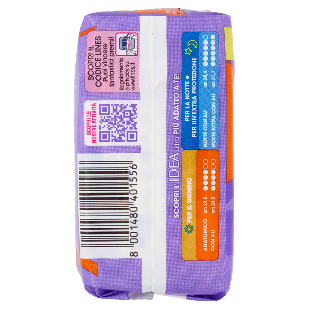 Lines Idea ultra con ali 9 pz