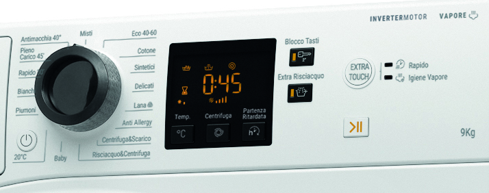 Hotpoint NF924WK IT lavatrice Caricamento frontale 9 kg 1200 Giri/min C  Bianco | Carrefour