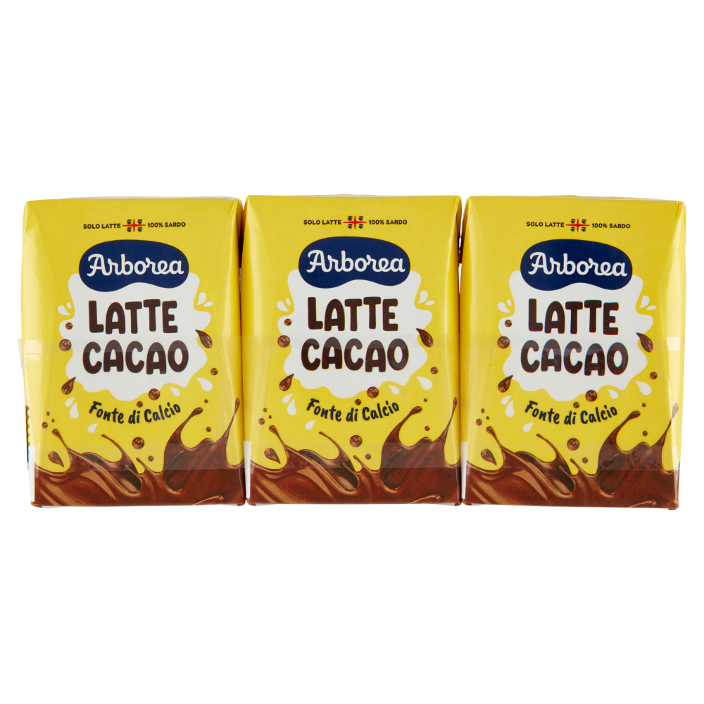 Arborea Latte Cacao 3 x 200 ml