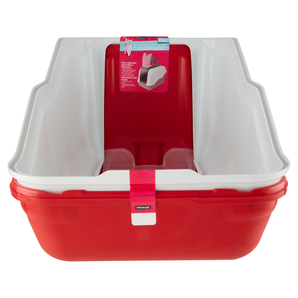 Vitakraft Care Cat toilette con filtro e paletta 1 pz