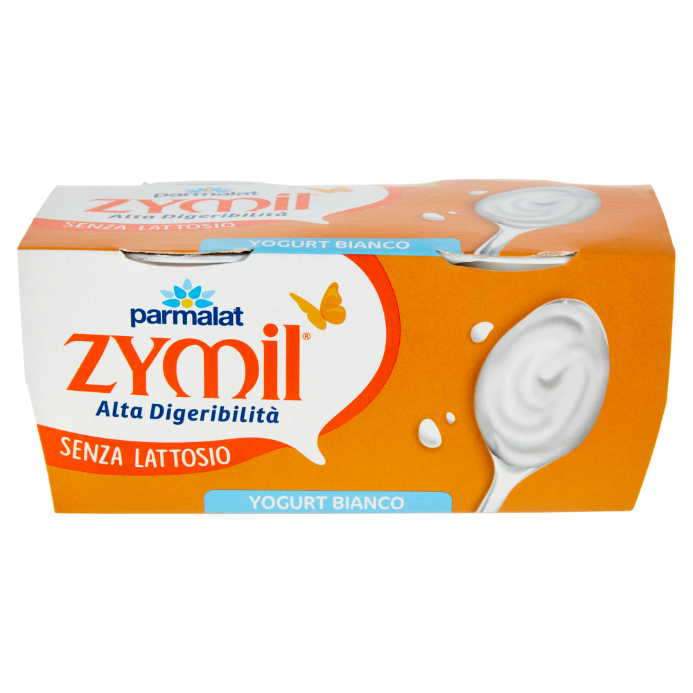 ZYMIL Alta Digeribilità Senza Lattosio Yogurt Bianco 2 x 125 g