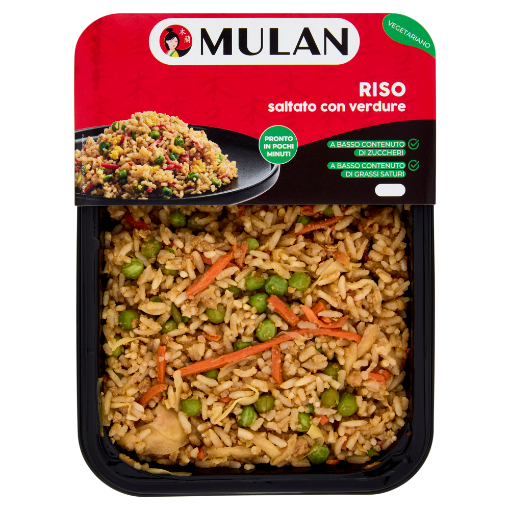 Mulan Riso saltato con verdure 200 g