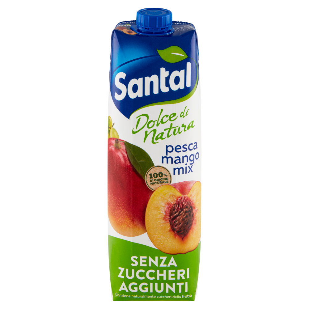 Sant&agrave;l Dolce di Natura pesca mango mix Senza Zuccheri Aggiunti 1000 ml
