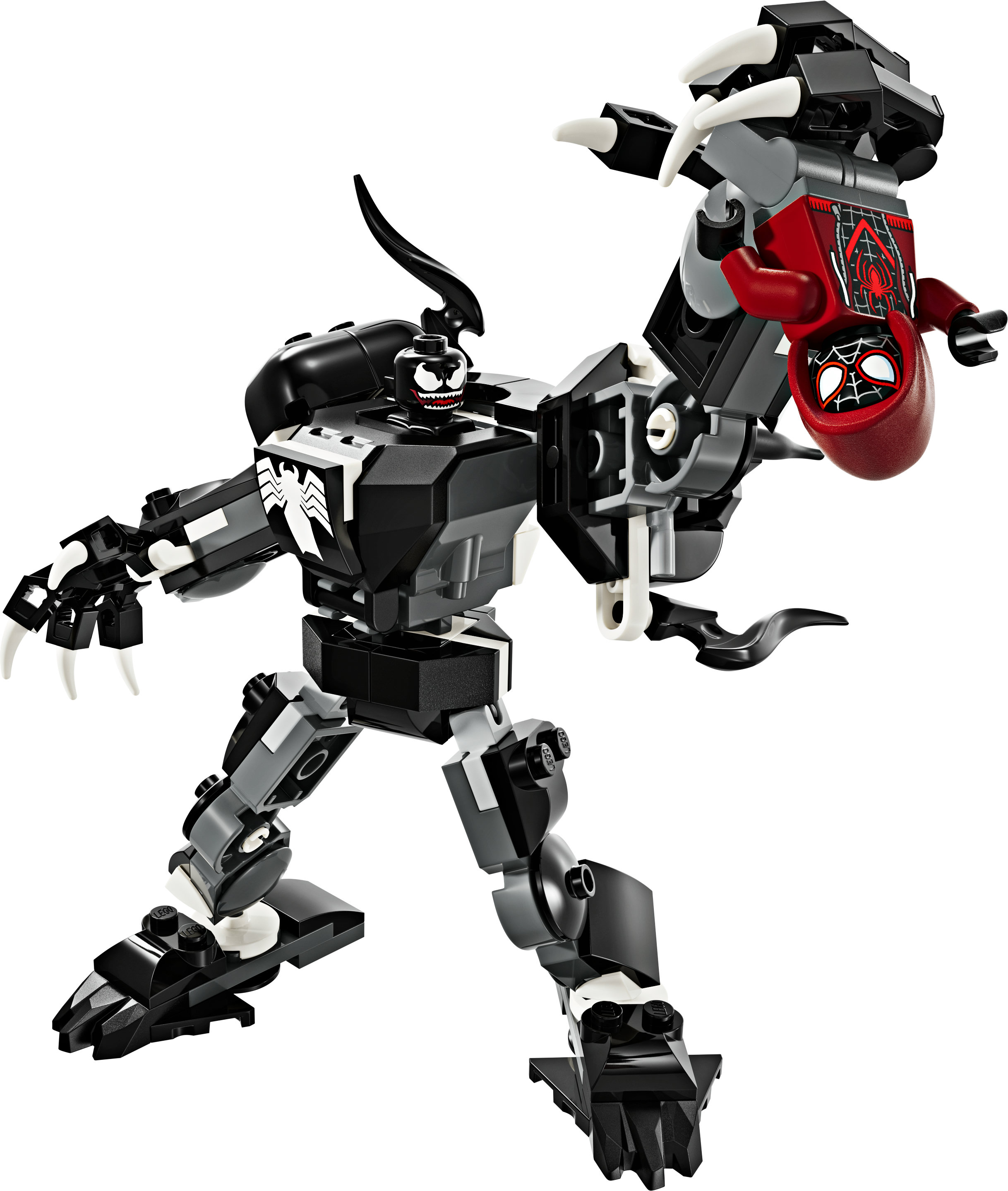 LEGO Mech di Venom vs. Miles Morales