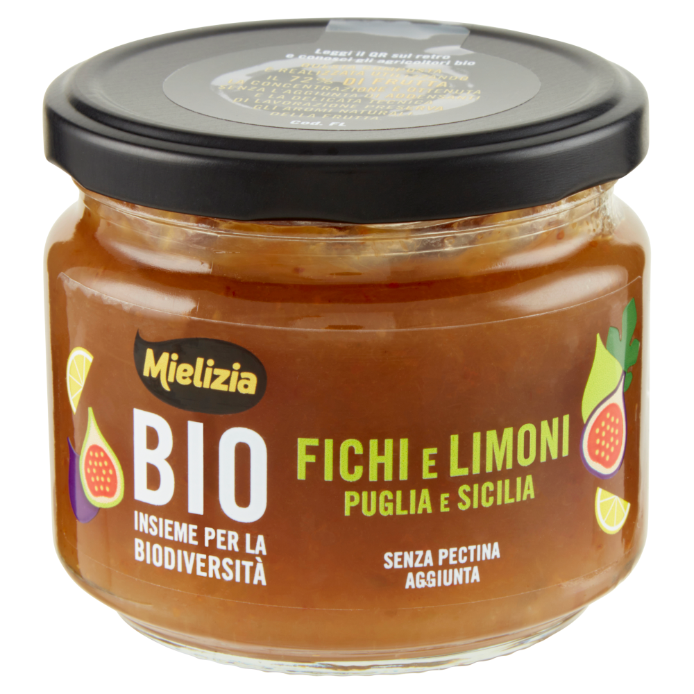 Mielizia Bio Fichi e Limoni&nbsp;Puglia e Sicilia 250 g
