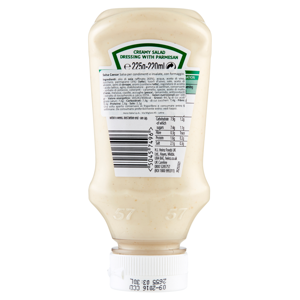 Heinz Caesar Salad Dressing 225 g Carrefour