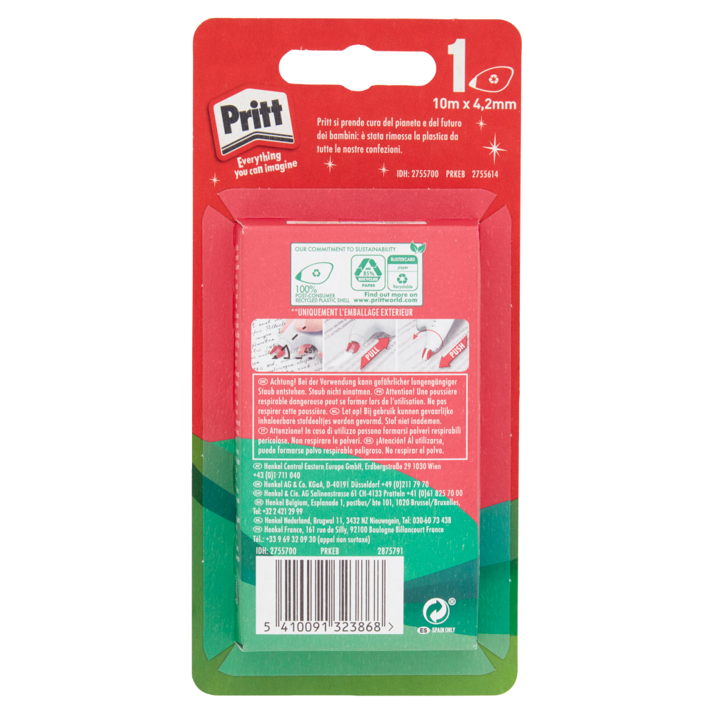 PRITT correttore Roller Eco 4,2mm 10m