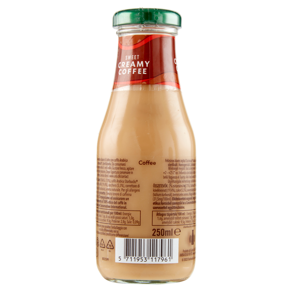 Starbucks frappuccino Coffee Drink Sweet Creamy Coffee 250 ml
