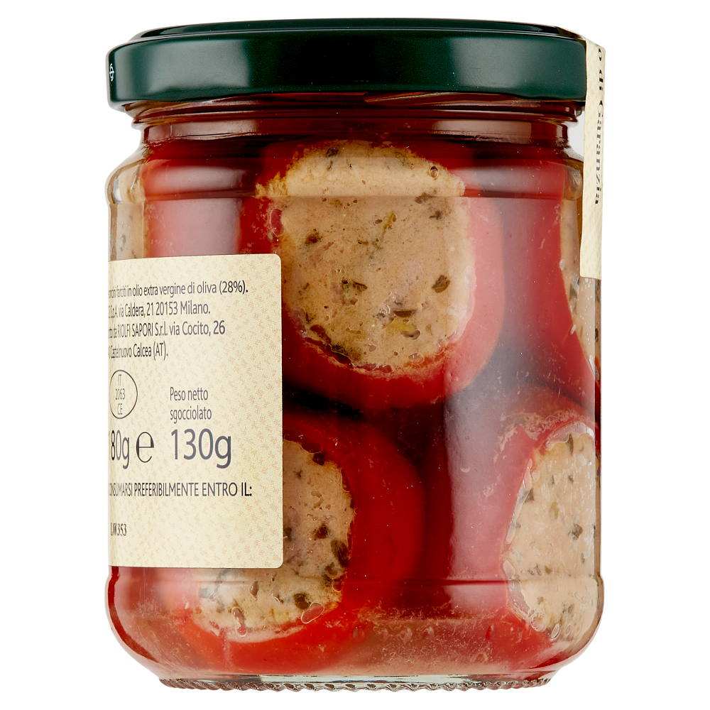 Terre d'Italia Peperoncini piemontesi farciti 180 g