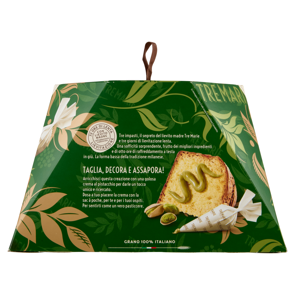 Tre Marie il Panettone con Crema al Pistacchio in Sac à Poche 950 g