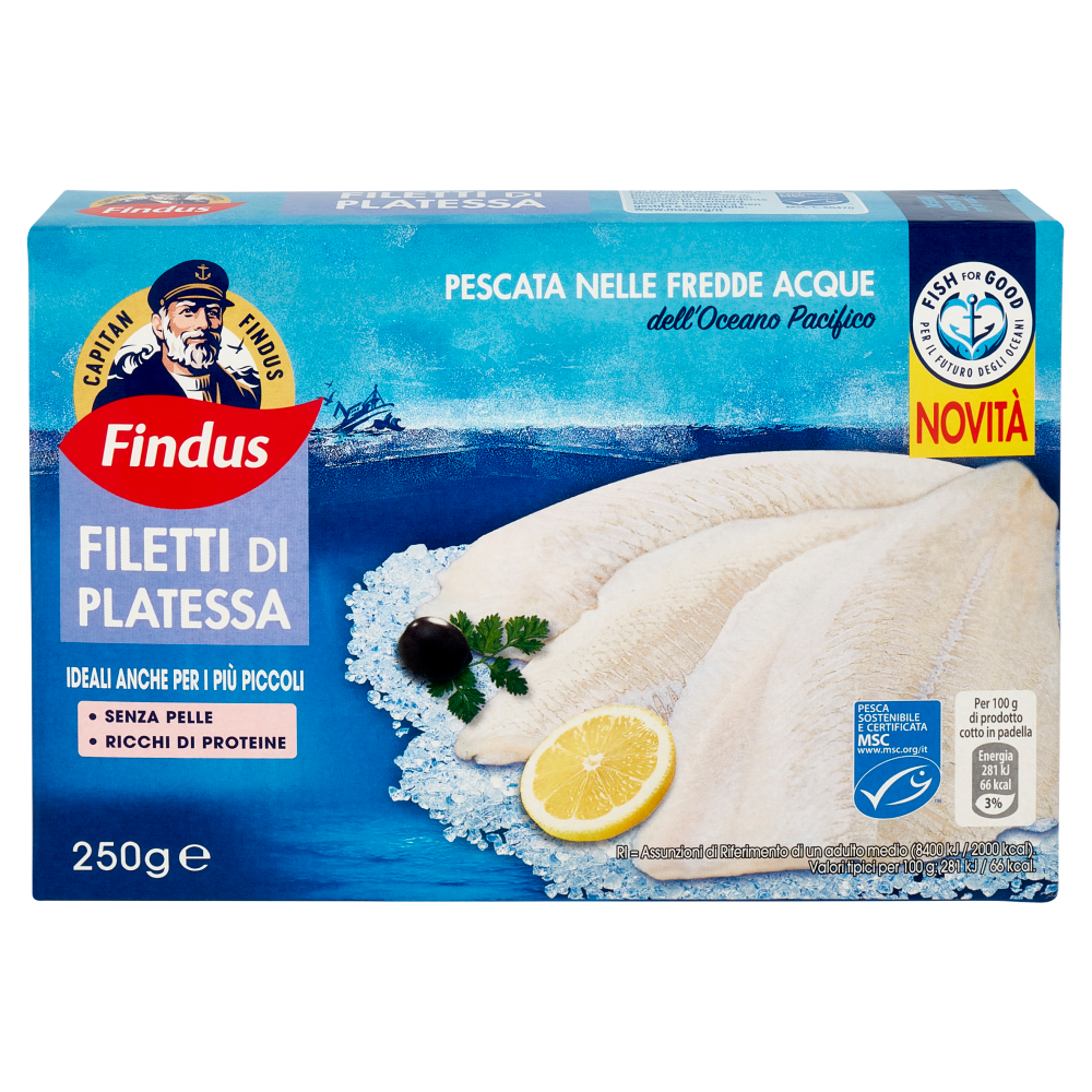 Capitan Findus Filetti di Platessa 250 g