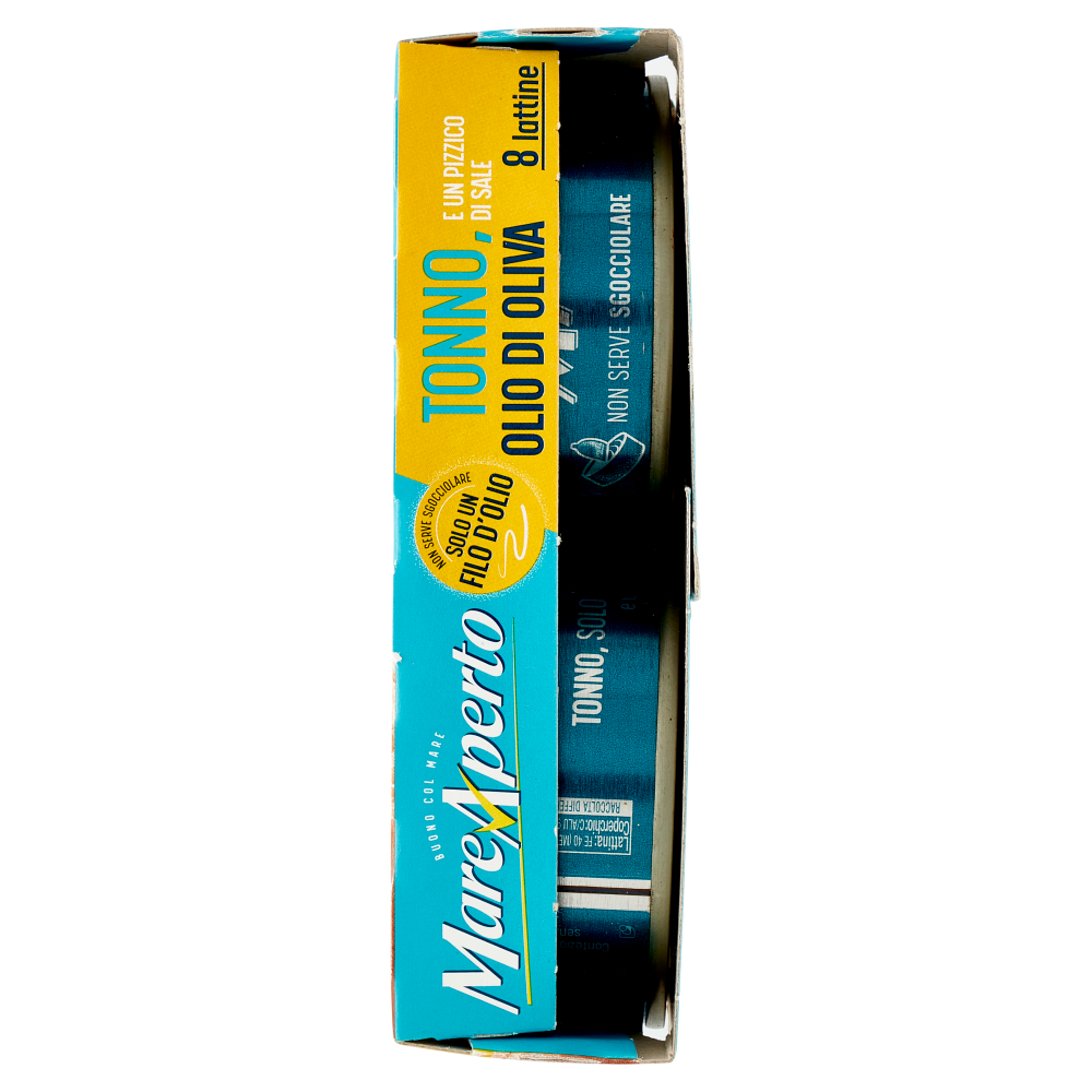 Mare Aperto Tonno con solo un filo d'olio d'oliva 8 x 60 g
