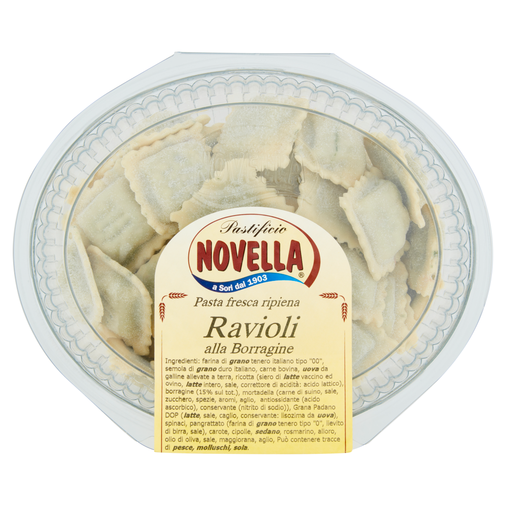 Pastificio Novella Ravioli alla Borragine 400 g