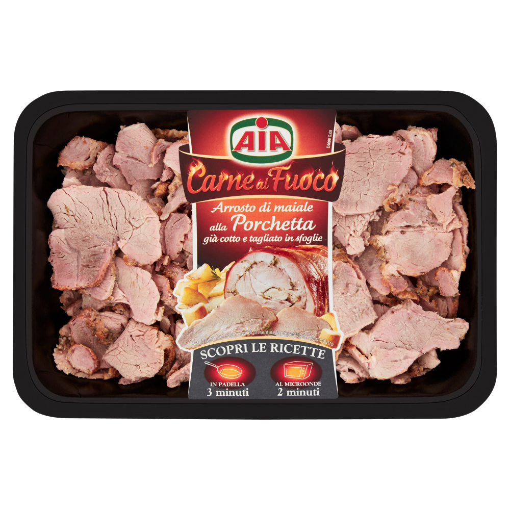 Aia Carne al Fuoco Arrosto di maiale alla Porchetta 0,350 kg