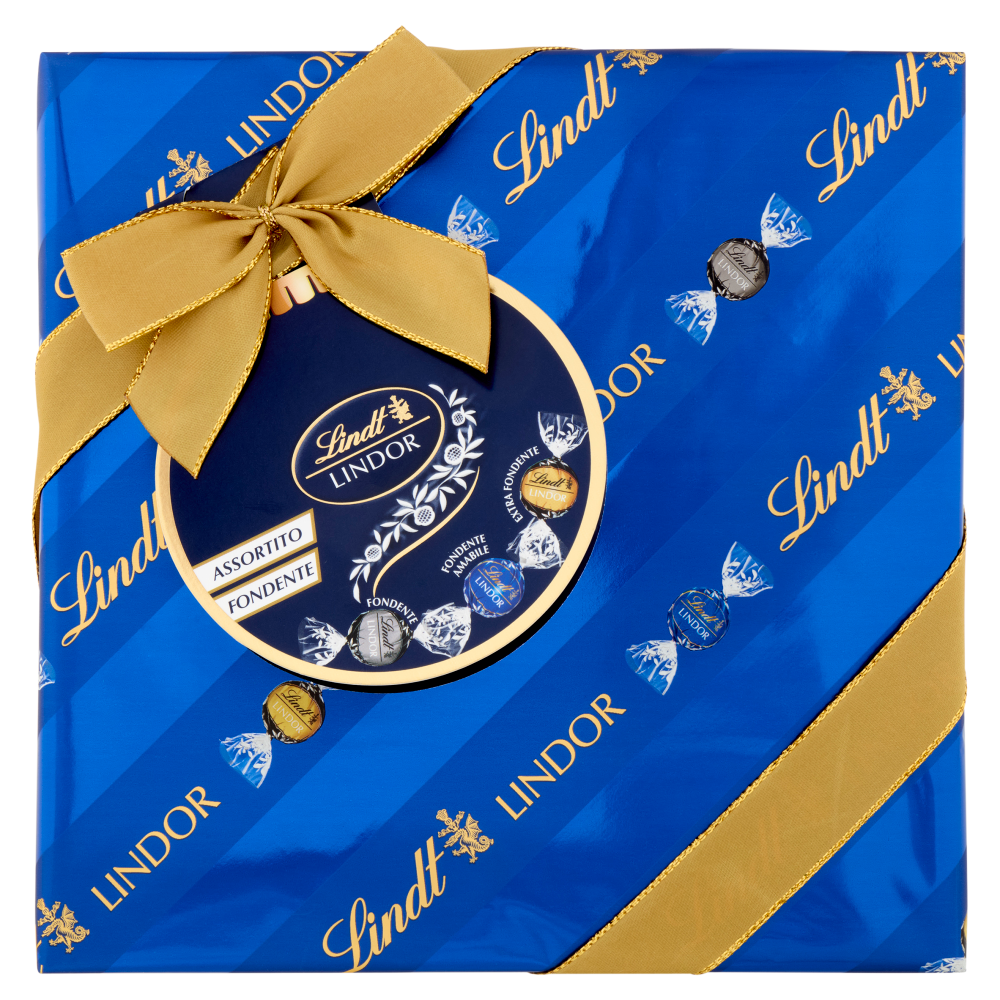 Lindt Lindor Cioccolatini cioccolato fondente Scatola regalo 287 g