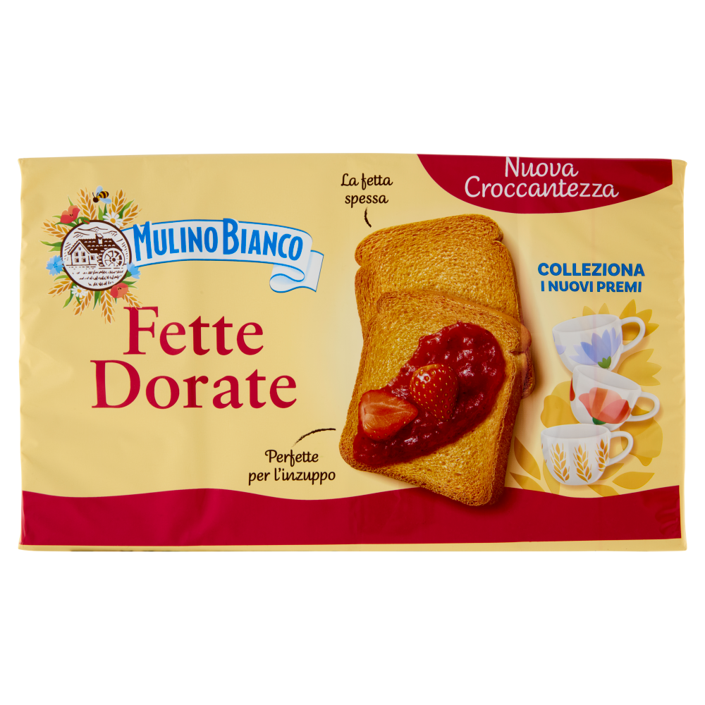 Mulino Bianco Fette Biscottate Dorate 630g