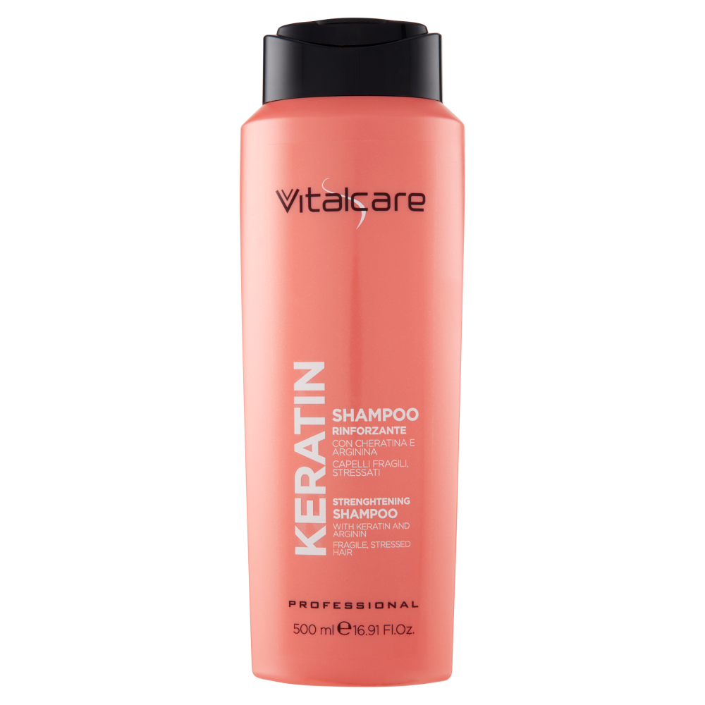 Vitalcare Professional Keratin Shampoo Rinforzante 500 ml