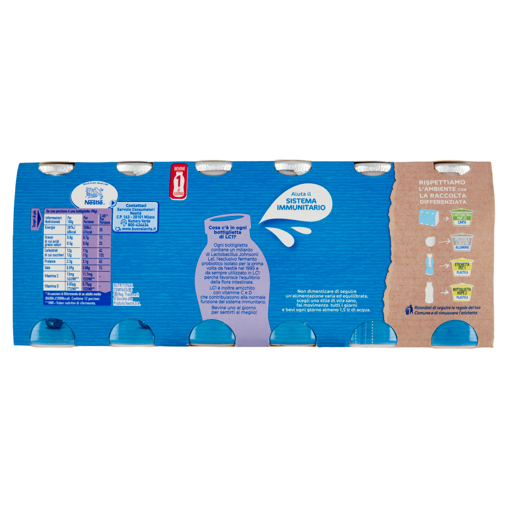 NESTL&Eacute; LC1 con Probiotico Mirtilli 12 x 90 g