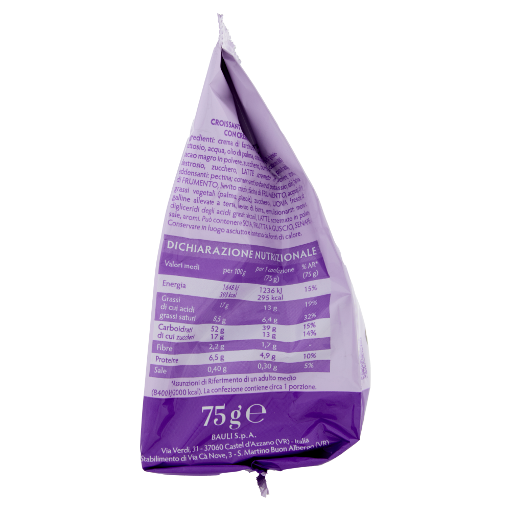 Bauli Mini Croissant Classico Crema al Cioccolato 75 g