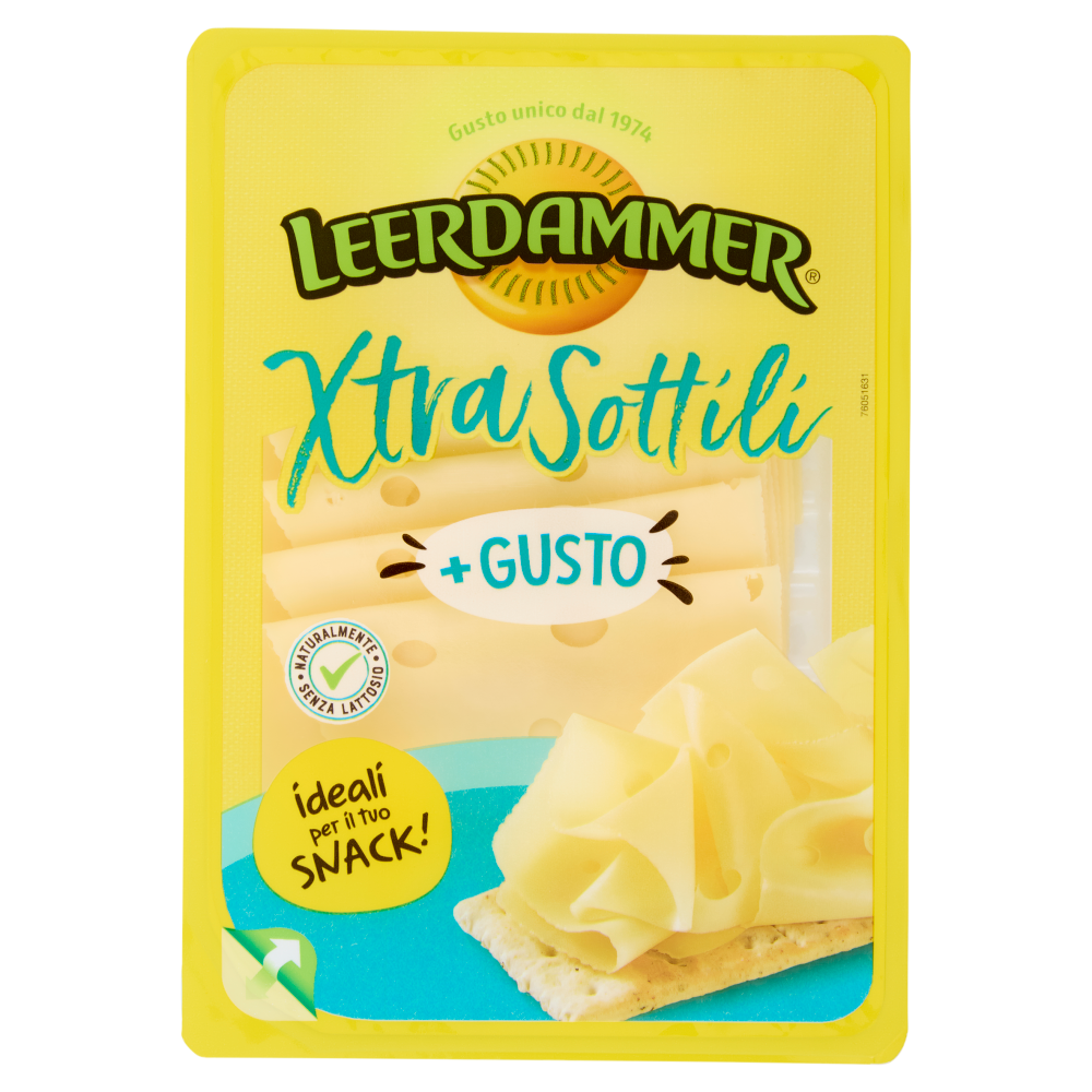 Leerdammer XtraSottili + Gusto Fette 8 x 10 g