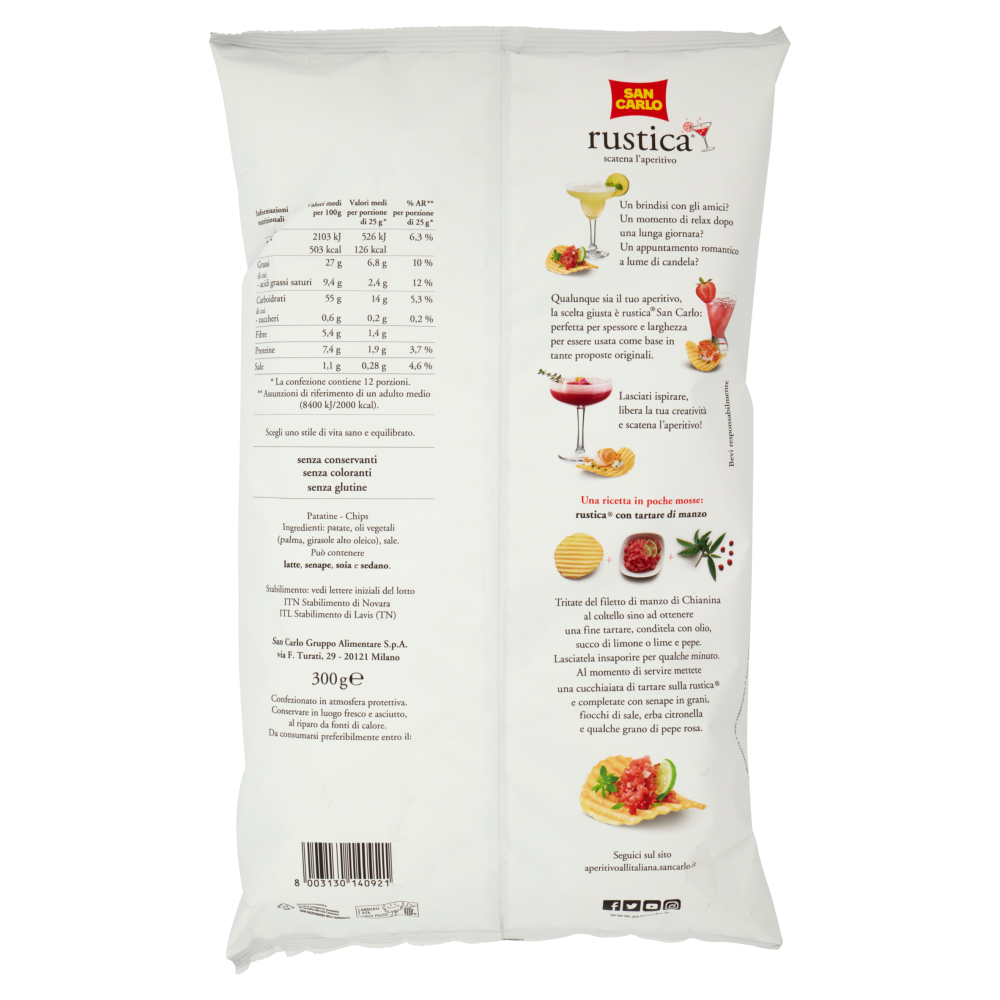 San Carlo rustica 300 g