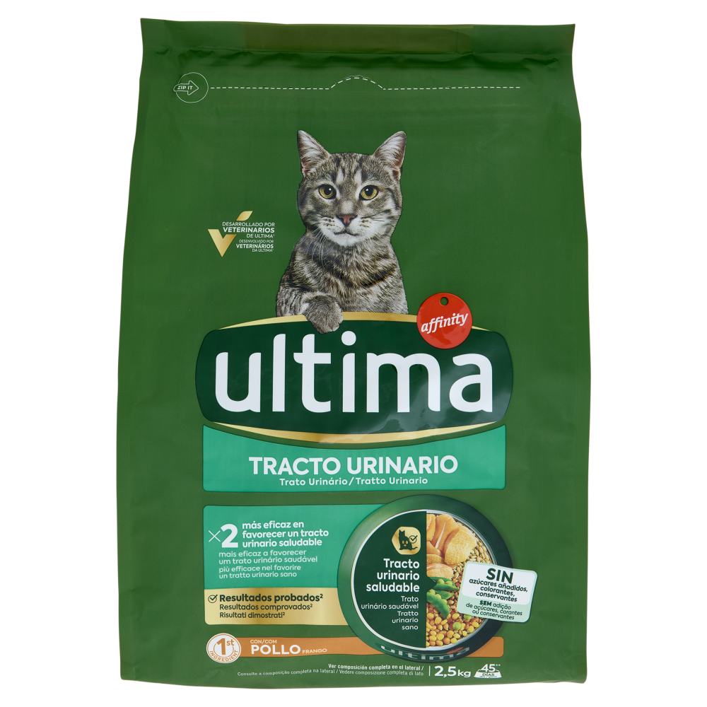 ultima Cat Tratto Urinario con Pollo 2,5 kg