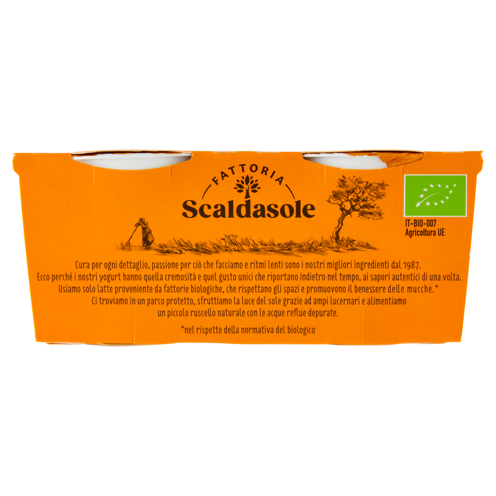 Fattoria Scaldasole Bianco Magro yogurt biologico 2 x 115 g