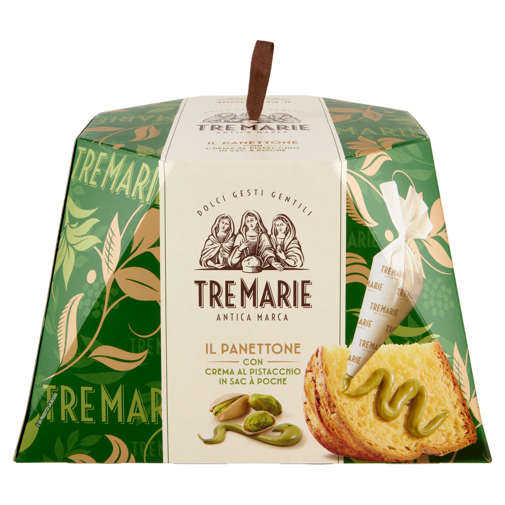Tre Marie il Panettone con Crema al Pistacchio in Sac à Poche 950 g