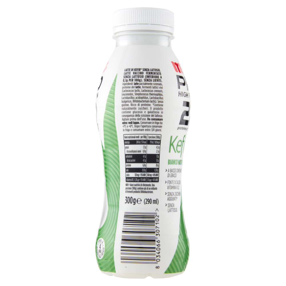 Milk Pro High Protein 20g Kefir Bianco Naturale 300 g