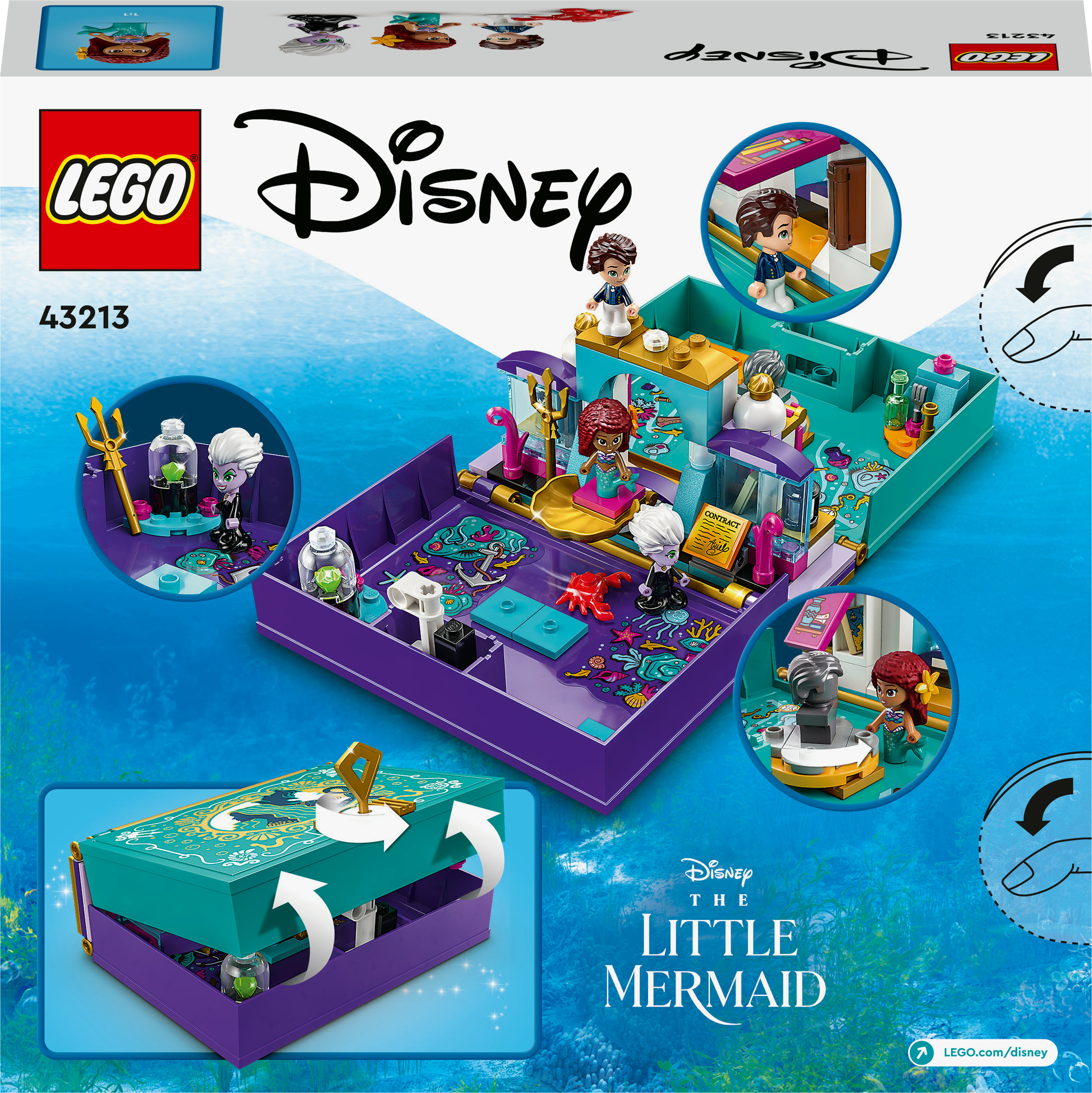 LEGO Disney Princess Libro delle fiabe della Sirenetta