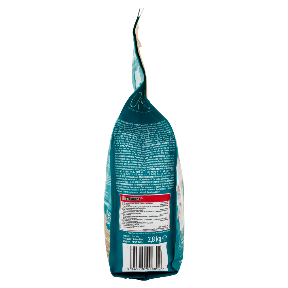 PURINA ONE Adult Ricco in Salmone 2,8 kg