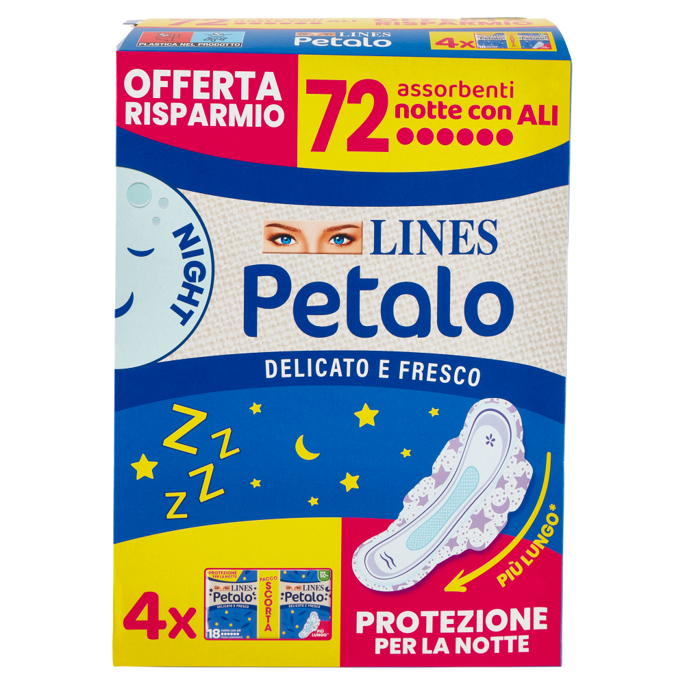 Lines Petalo notte con Ali 72 pz