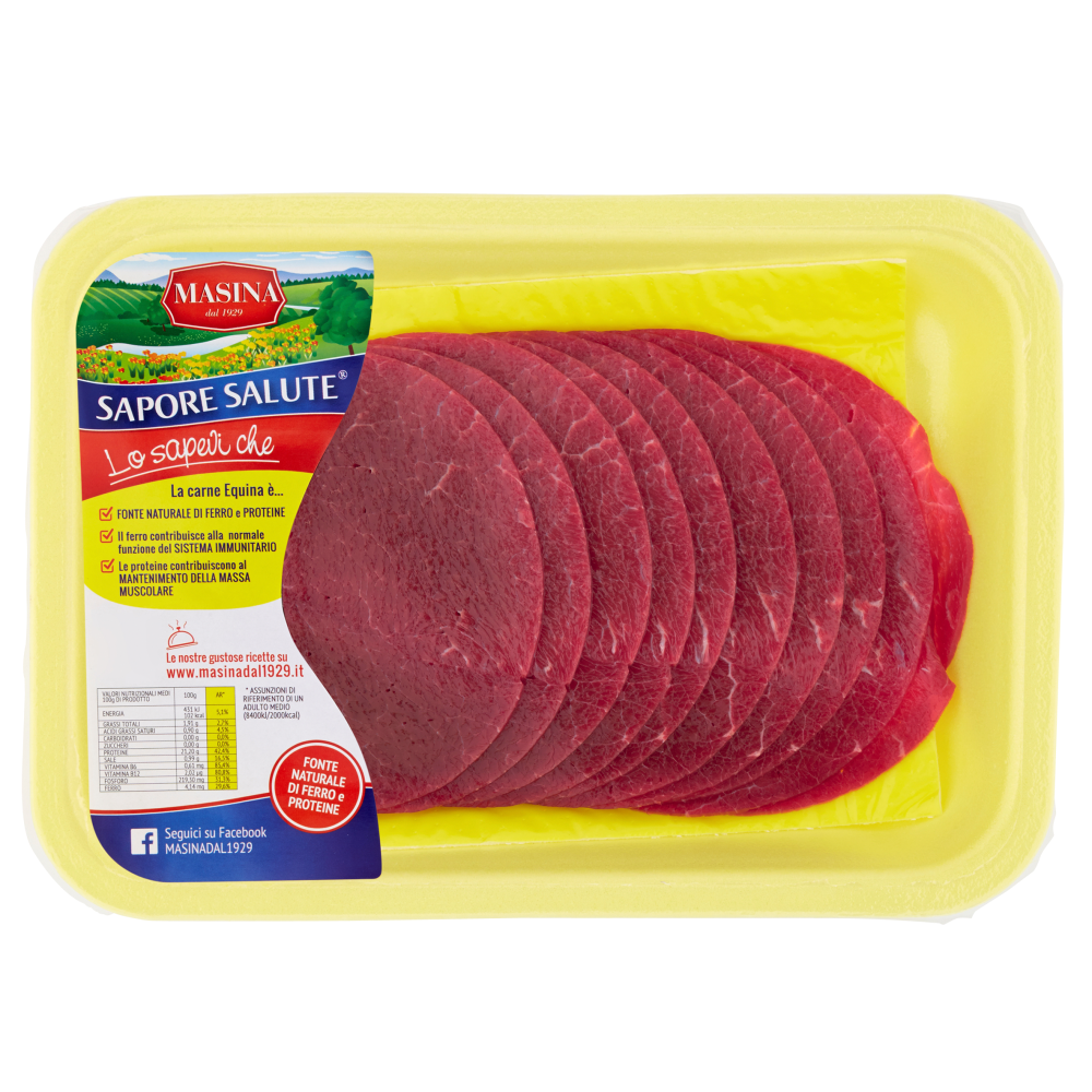 Masina Sapore Salute Carpaccio di Equino