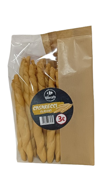 Carrefour il Mercato Grissini Caserecci classici 200 G
