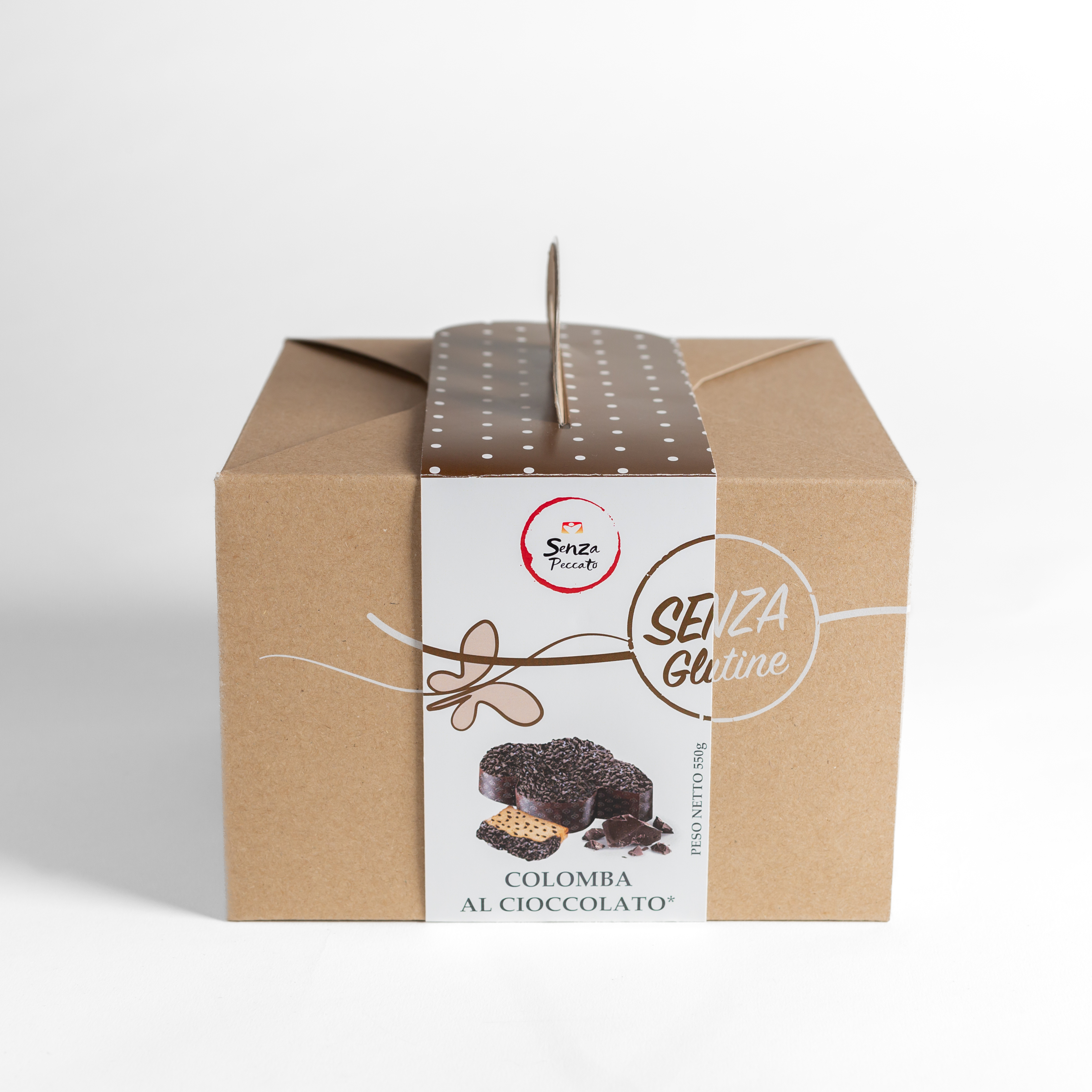 Colomba al cioccolato senza glutine