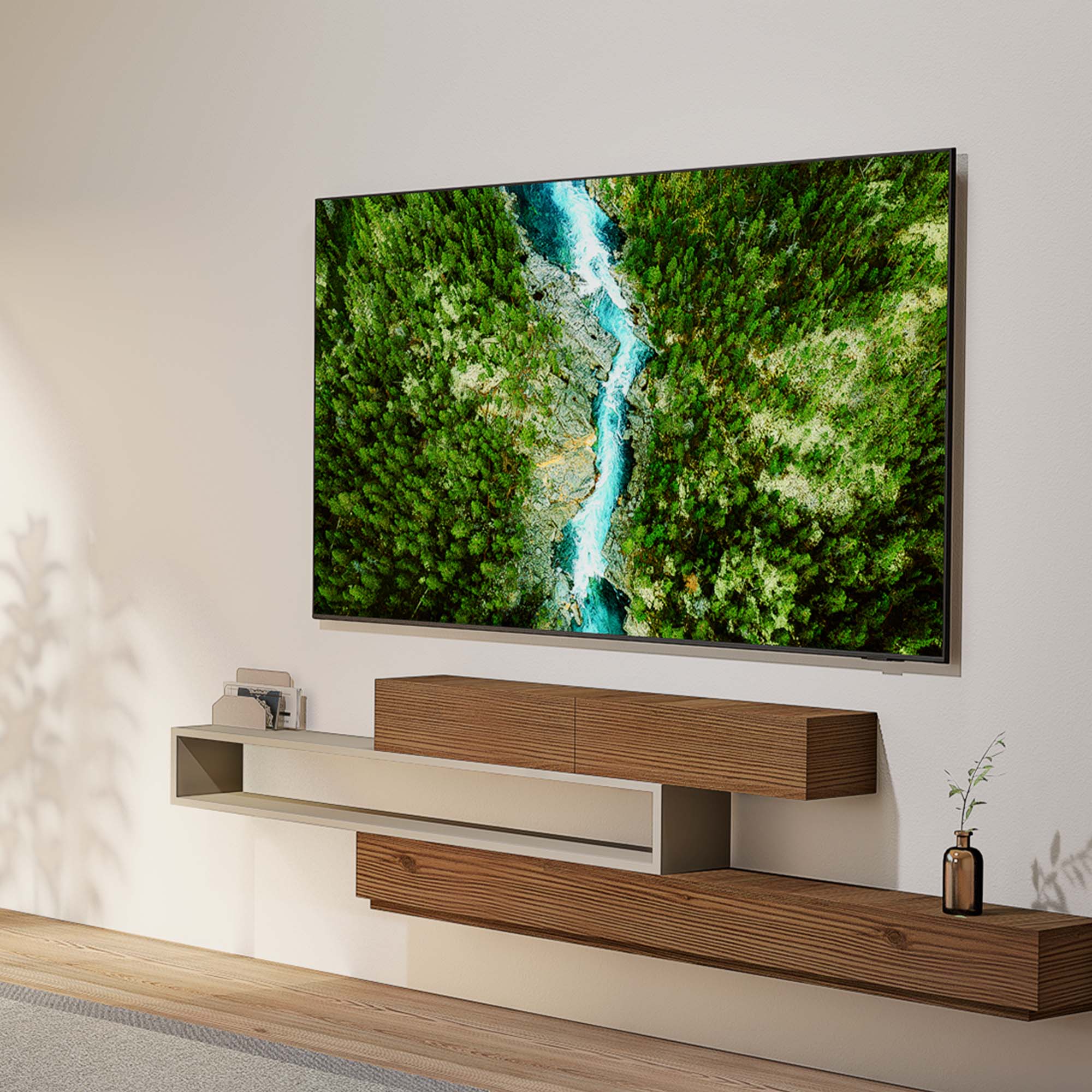 Samsung Crystal UHD 55" UE55U8000FUXZT 4K, Processore Crystal 4K, HDR, Smart Experience, OTS Lite & Adaptive Sound, Metal Stream Design, Smart TV, 2025